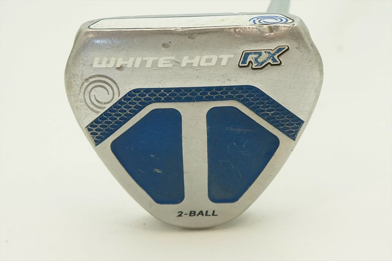 Odyssey White Hot Rx 2-Ball V-Line Putter Good Rh 0917634 Super Stroke Grip 3 Odyssey White Hot Rx 2-Ball V-Line Putter Good Rh 0917634 Super Stroke Grip