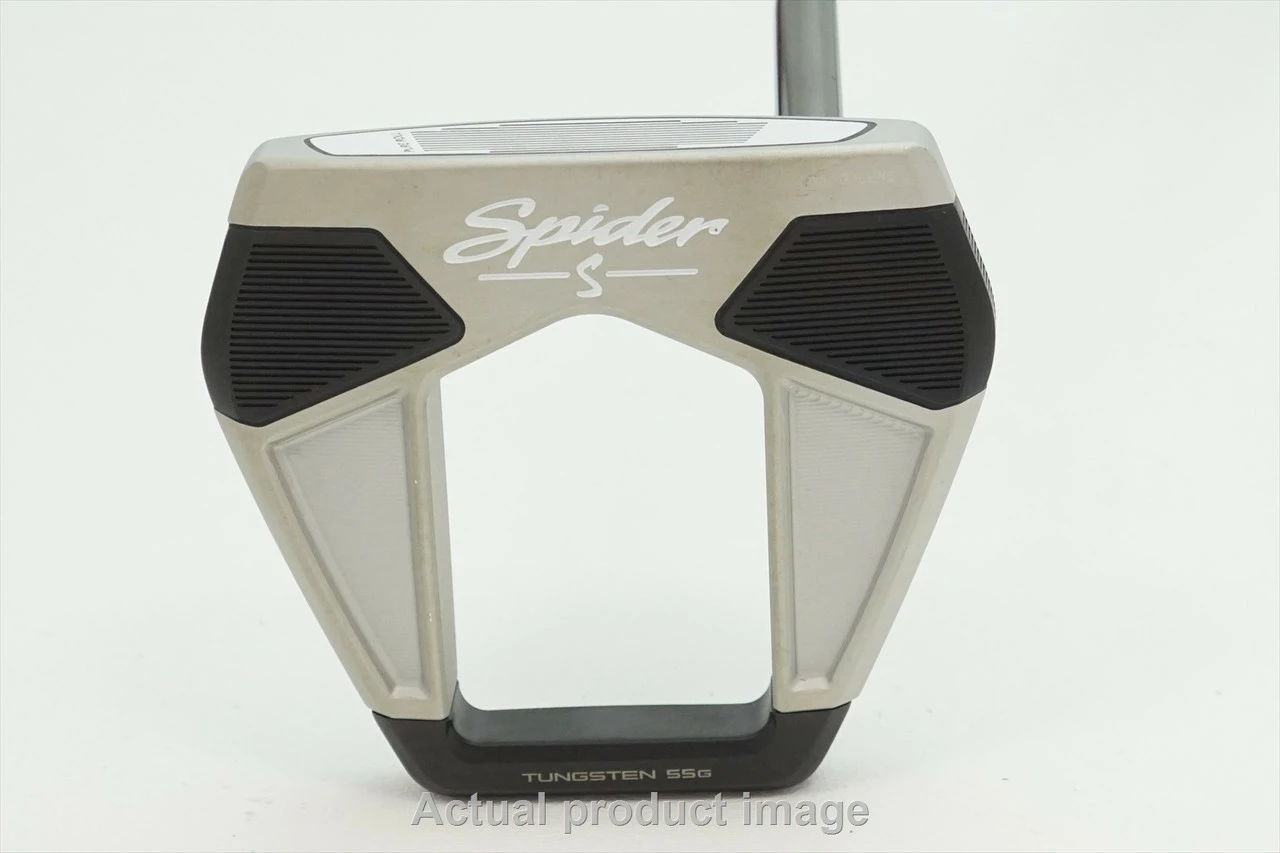 Taylormade Spider S Chalk 35" Putter Excellent Rh 0952888 Super Stroke Grip 3 Taylormade Spider S Chalk 35" Putter Excellent Rh 0952888 Super Stroke Grip