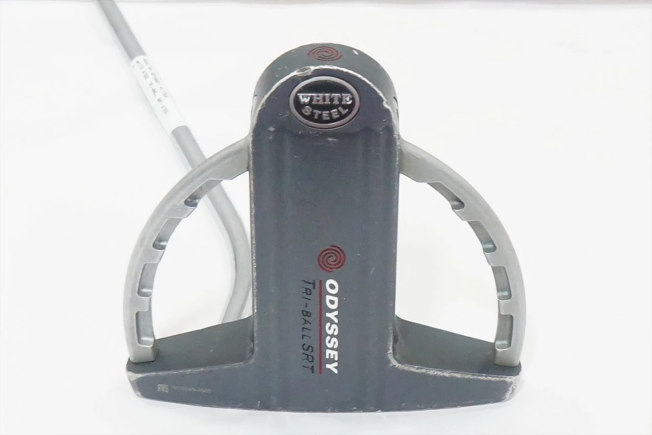Odyssey White Steel Tri-Ball Srt 34" Putter Good Rh 1004681 3 Odyssey White Steel Tri-Ball Srt 34" Putter Good Rh 1004681