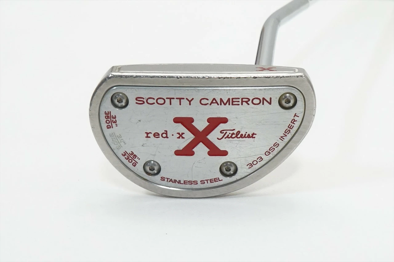 Scotty Cameron Red X 41" Putter Good Rh 1012909 Super Stroke Grip 3 Scotty Cameron Red X 41" Putter Good Rh 1012909 Super Stroke Grip